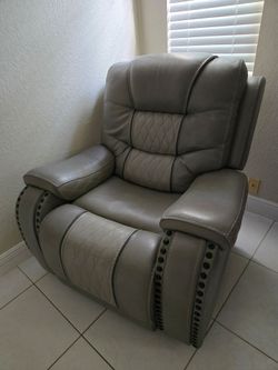 Leather electric sofa chair
