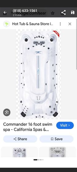 24k 16 foot  commandeer swim spa