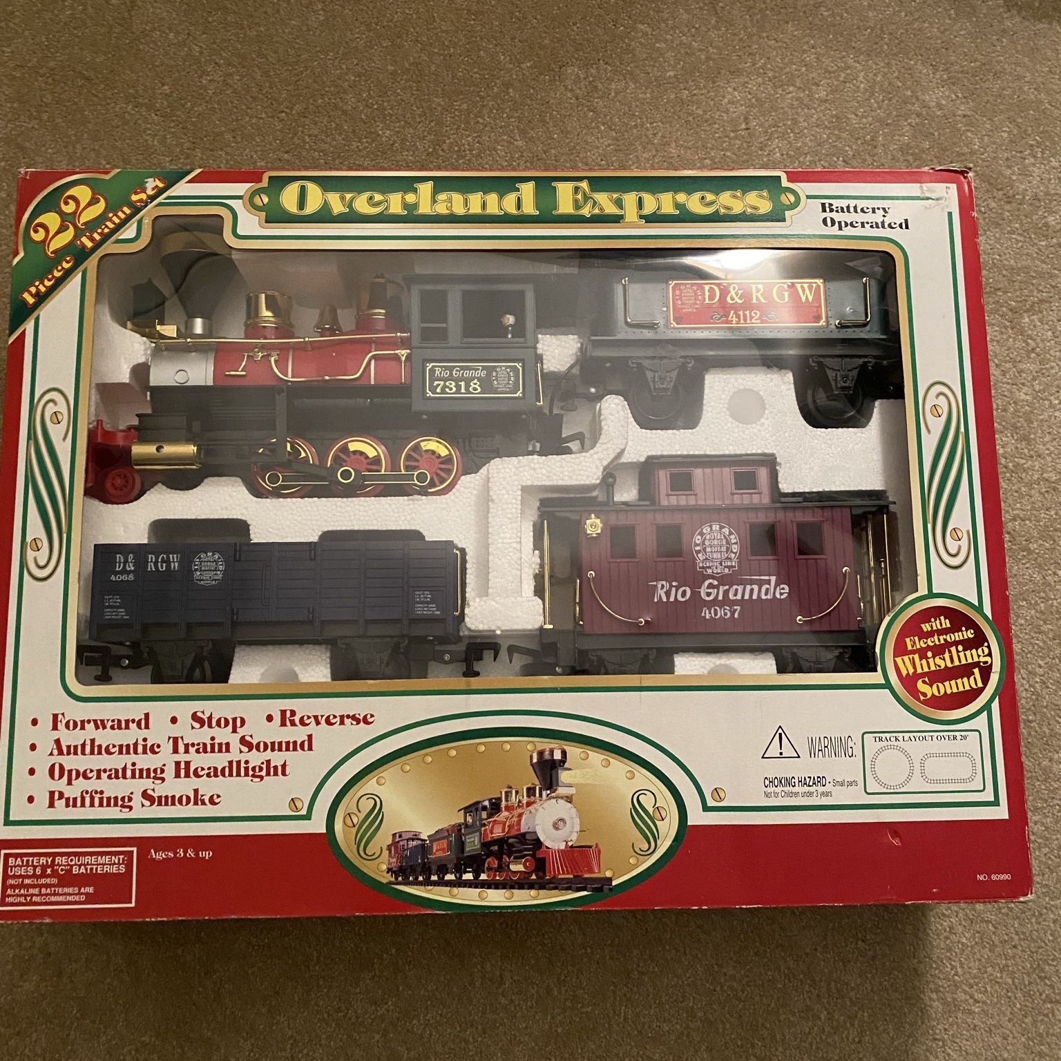 Rio grande train set 4068 2025