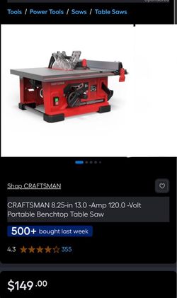 Craftsman Table saw
