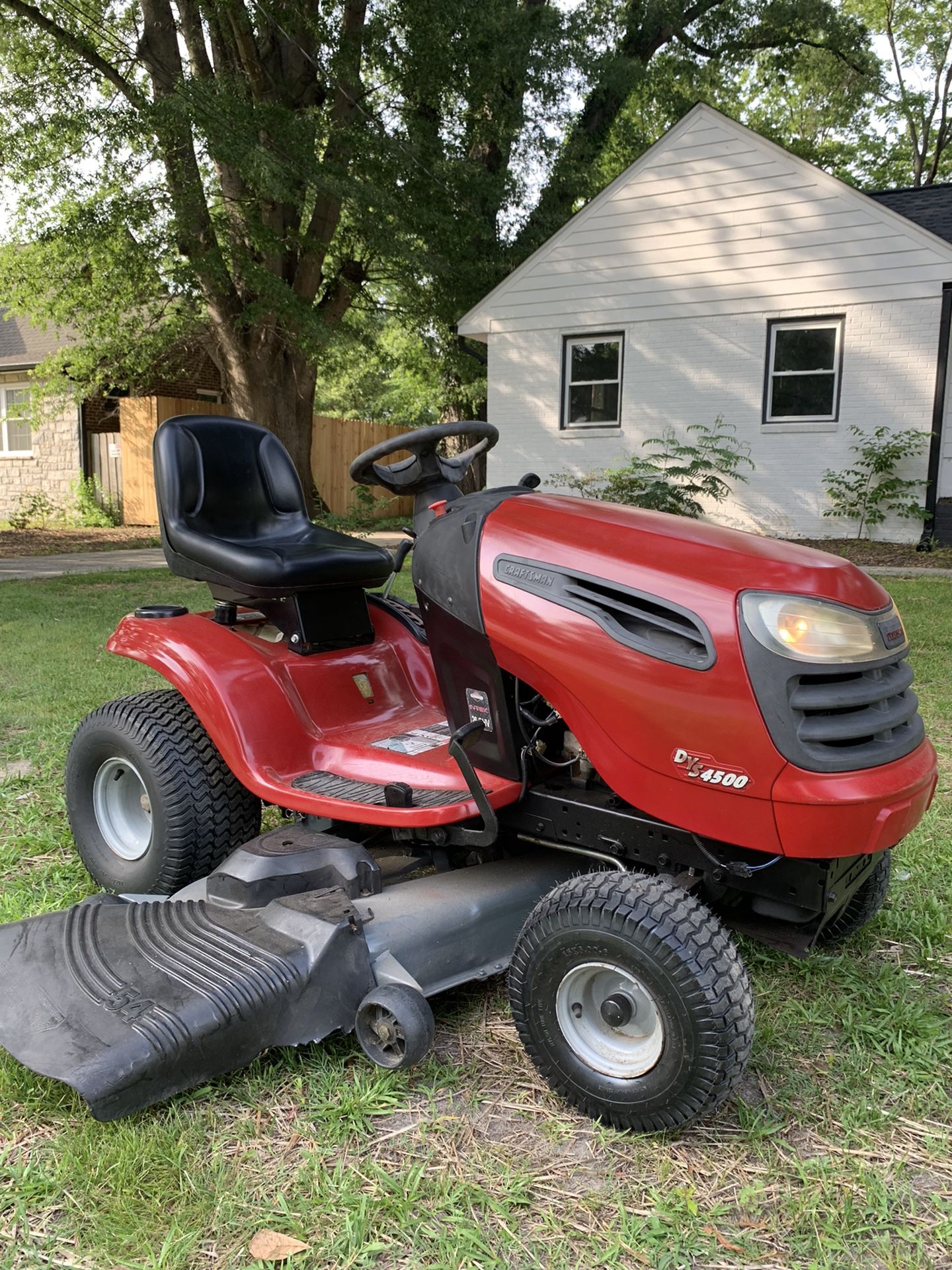 Big Craftsman Dys4500/26hp/54 Cut Deck/fully Service Tuneup/runs And Cuts Very Good/$950