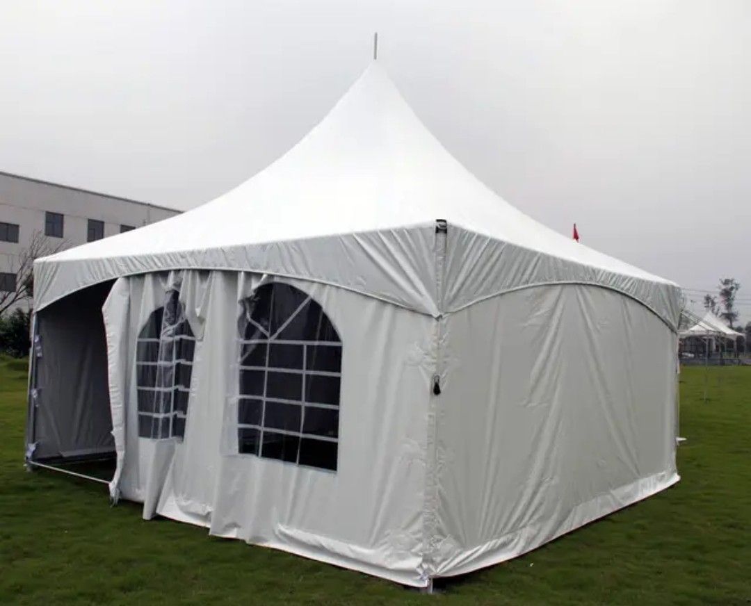 NEW! ONLY SALE! FINANCING AVAILABLE! 20X20 HIGH-QUALITY HIGH PEAK PAGODA TENT