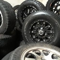 Off Road Rims Titan Wheels A Silverado Tundra Ram F-150 Balistic Pro Comp KMC Method Tacoma Wrangler Yukon Tahoe 