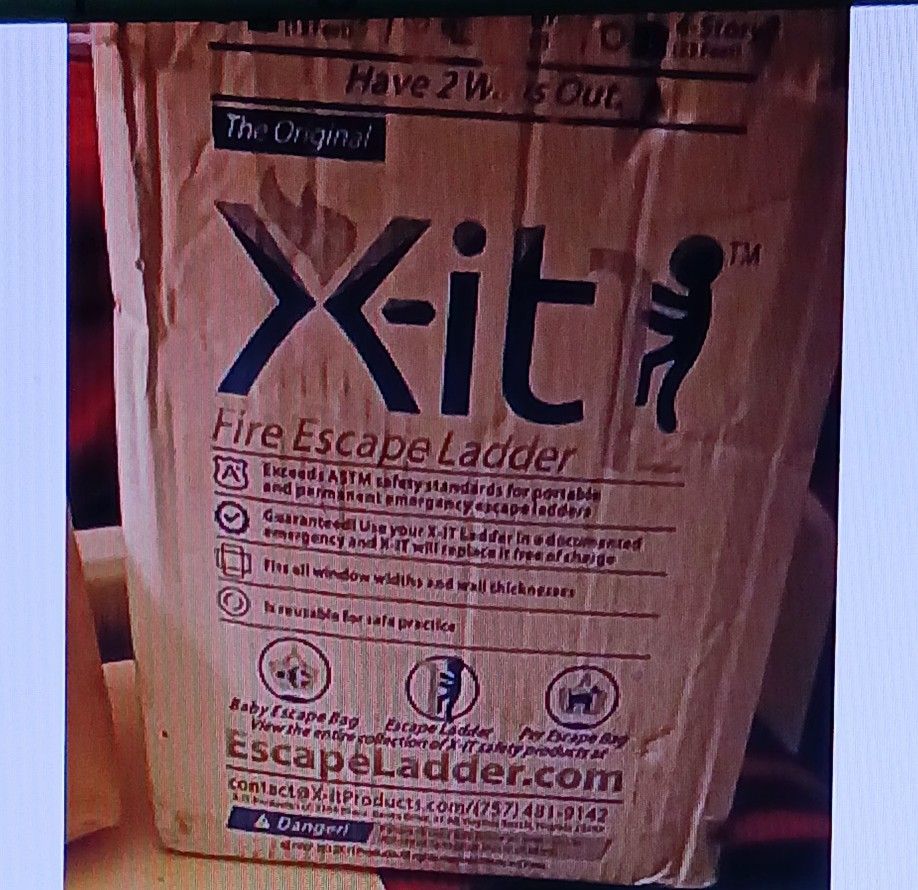 Ladder Fire Escape For Humans And Small Pets