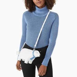 Kate Spade Arctic Friends Polar Bear Crossbody Novelty Bag 