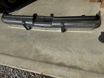 1980 To 1984 Oldsmobile 98 & 88 Rear Chrome Bumper And Filler