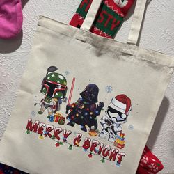 Christmas Tote Bags 