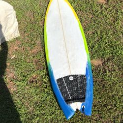 6’4” Custom Shaped Quad