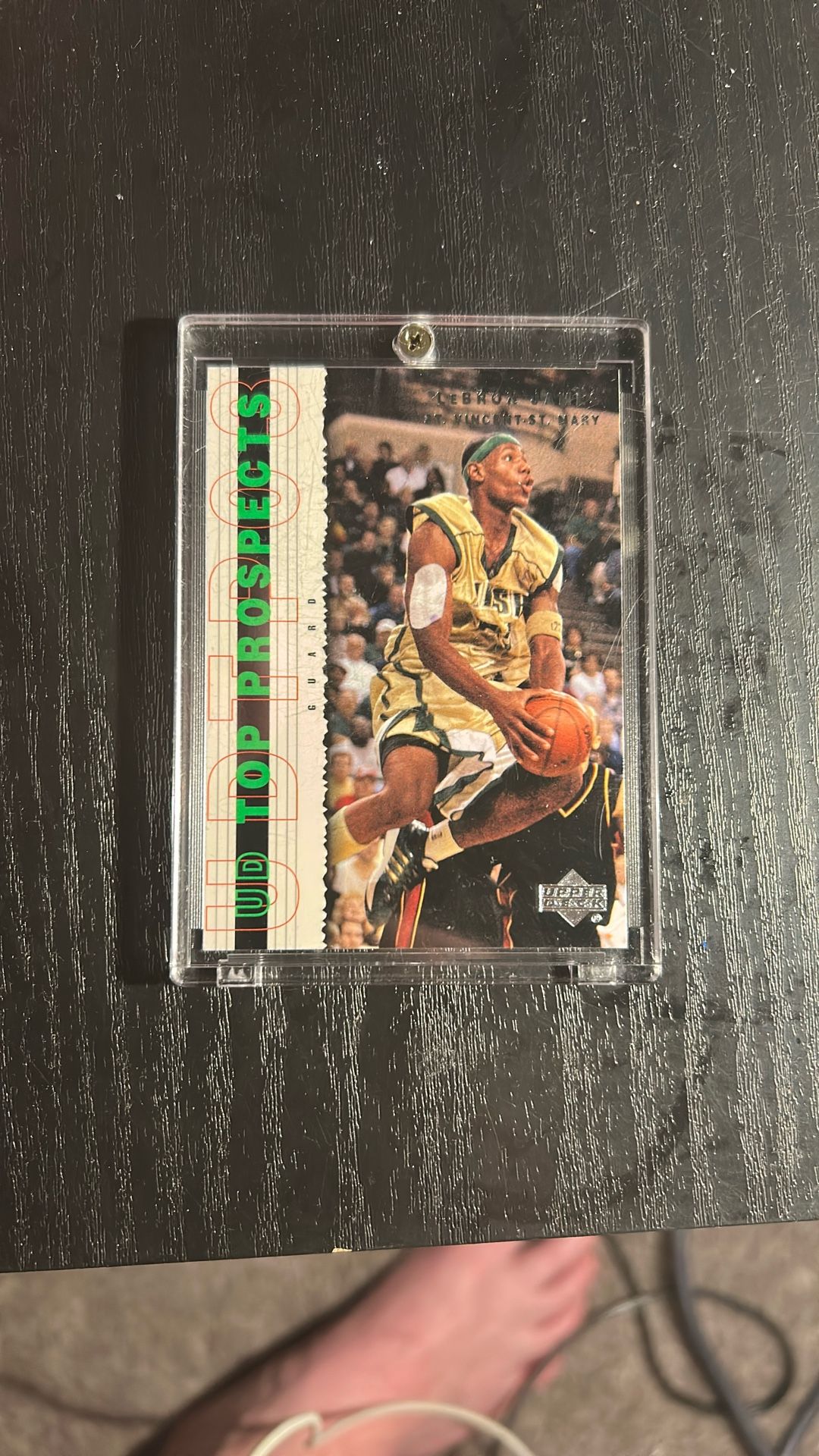 LeBron James 2003 Upper Deck Top Prospects #3 Rookie Card