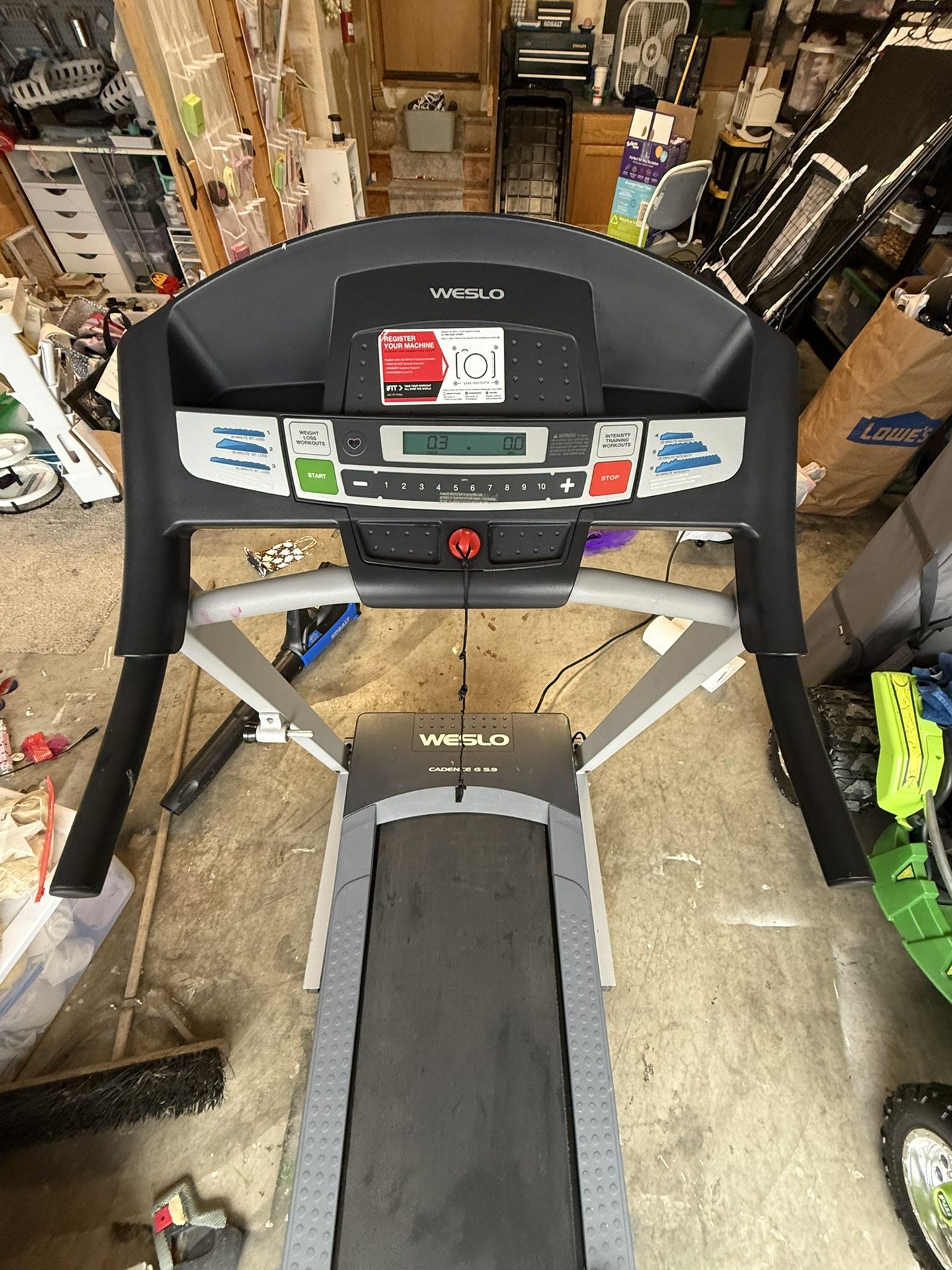 Weslo Cadence G 5.9 Treadmill, Works Great, Priced to Sell