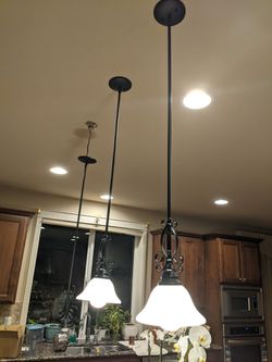 Lights for Kitchen, island, bedrooms (3 pieces)