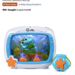  Baby Einstein Sea Dreams Soother Musical Crib Toy and Sound Machine