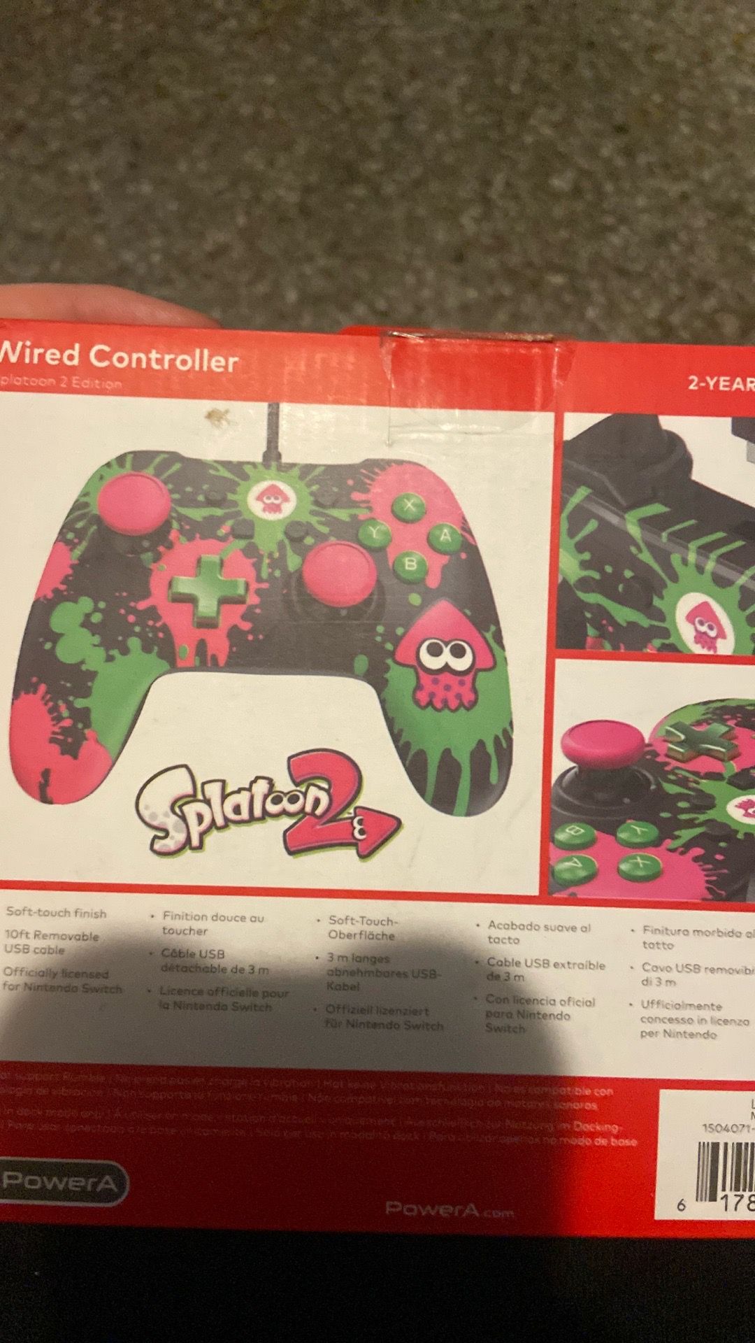 Nintendo switch controller
