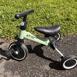 Toddler Tricycle (converts to balance bike)