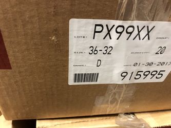 Work pants $20 a box 20 pair in a box