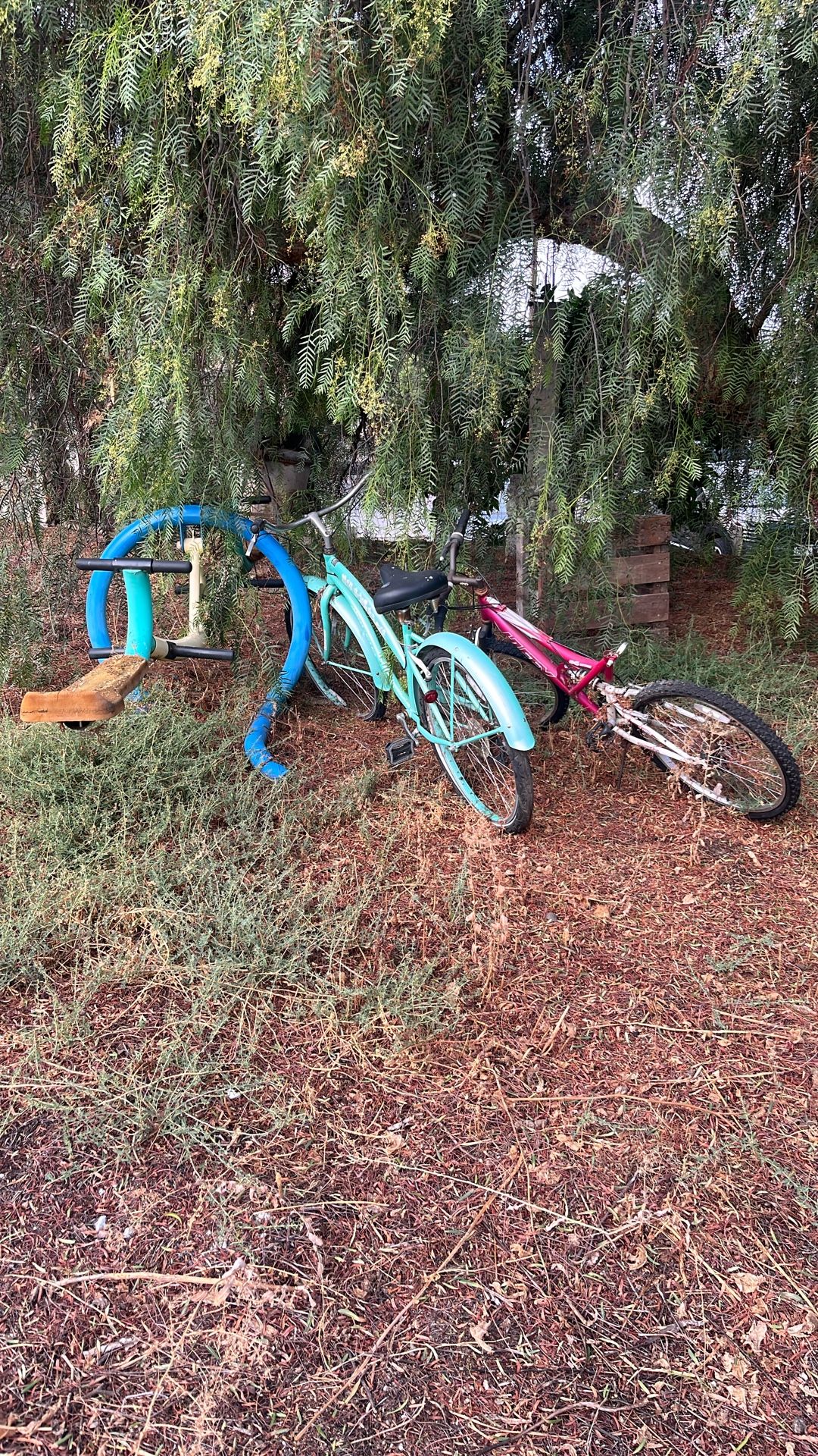 Bike and teeter totter