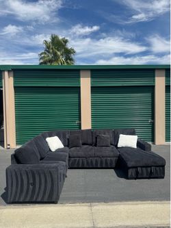 Corduroy U Shaped Sectional Couch