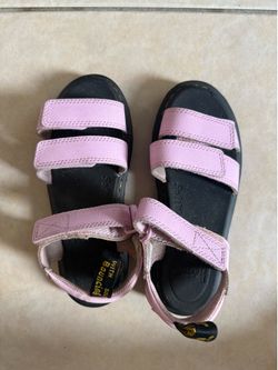 Dr. Martens Klaire Pink Leather Sandals Size US 3