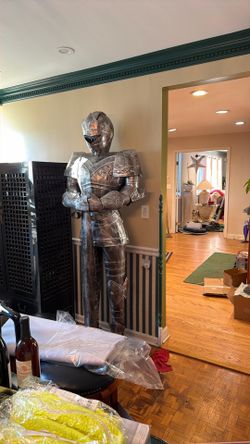 7ft Medieval Metal Suit And Armor