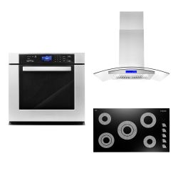 NEW OPEN BOX PACKAGE ITEMS  - RANGE DISHWASHER HOOD COOKTOP