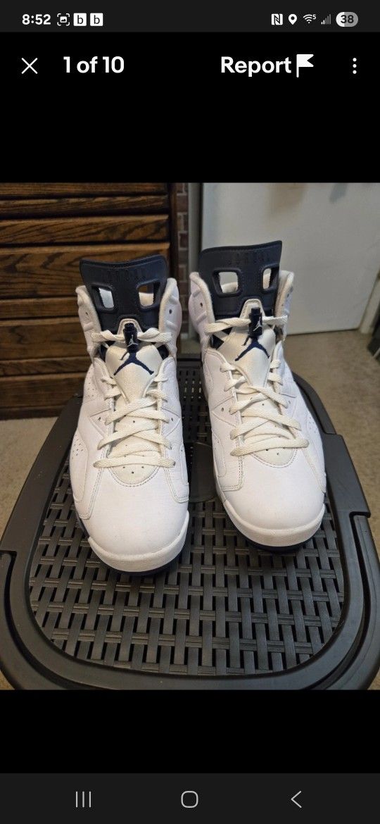 Jordan 6 Midnight Navy Size 12