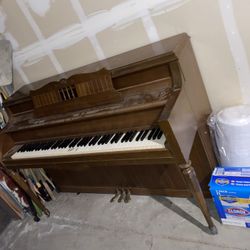 Vintage Wooden Piano 