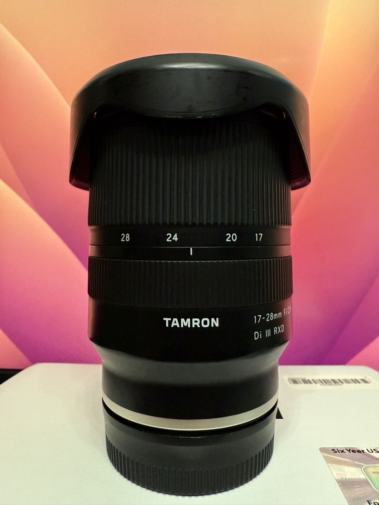 Tamron 17-28mm f/2.8 For Sony E