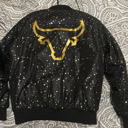 Chicago Bulls Black Puffer