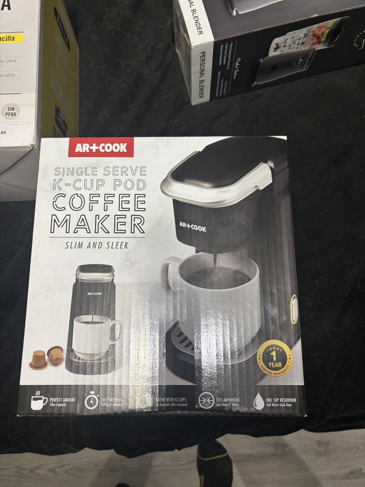 Slim And Sleek Single Serve k Cup Coffee Maker