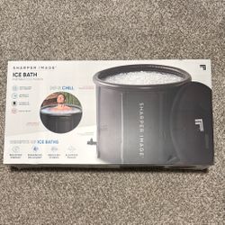 At-home Ice Bath (Sharper Image) - Portable Cold Plunge 