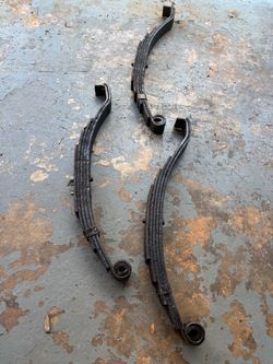 3) 7k trailer helper springs