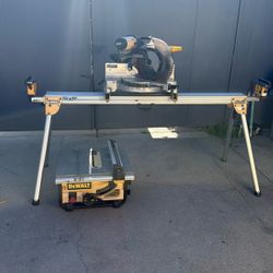 Dewalt  Miter saw and table saw 