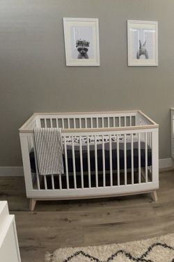 Babyletto Convertible Crib w/ Newton Mattress