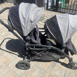 Free double Stroller