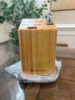 KitchenAid Wooden Knife Block