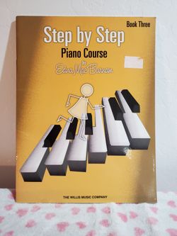 Step by Step Piano Course Book 3