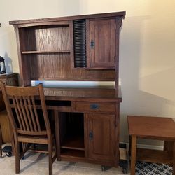 Home Office Furniture | Desk, Hutch, Chair, Printer Side Table