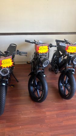 Eletric bike assembled - Ebike moped style