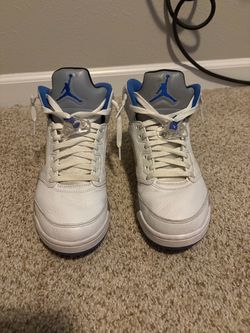 Jordan 5 white stealth 2.0 size 8.5 men