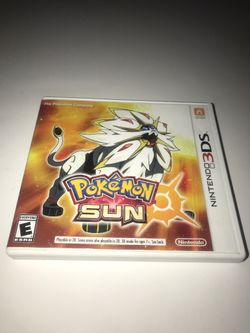 Pokémon Sun Nintendo 3DS