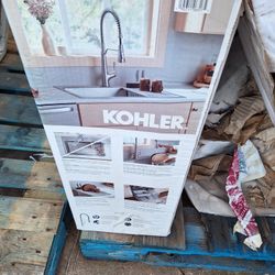 Kohler Kitchens Sink Complete Set  $ 250