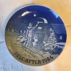 1984 B&G Copenhagen Porcelain Plate