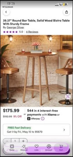 Bistro Bar Table Only