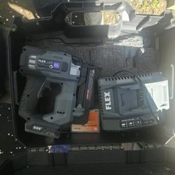 FLEX 24V Brushless Cordless 23GA Pin Nailer (Model FX4341). 