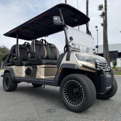 Epic E60FX 6 Passenger LSV Street Legal Golf Cart