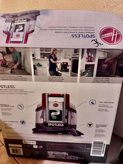 Hoover Portable Carpet & Upholstery Cleaner , Open box-NEW condition.