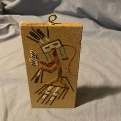 Hopi Kachina Dancer Sand Art
