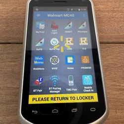 Symbol Motorola TC70X Touch Computer Scanner TC700K with Walmart MC40 Software