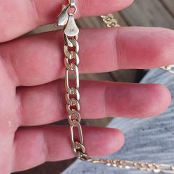 18k Gold 24" 6.5mm 29.3 Grams GF
