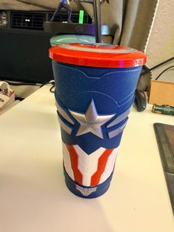 Captain America brave new world gripper cup  AMC exclusive
